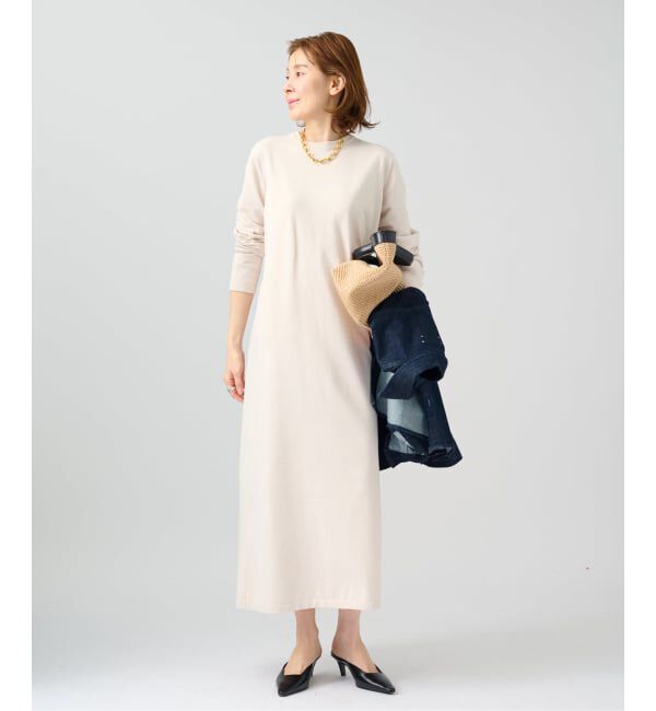 VERMEIL par iena「ニットコクーンロングワンピース」|ワンピース|