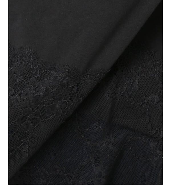 SLOBE IENA「レースコンビカットソー2」|Tシャツ・カットソー|