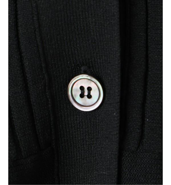 SLOBE IENA「《WEB限定/追加2予約》Vネックペプラムカーディガン」|カーディガン|