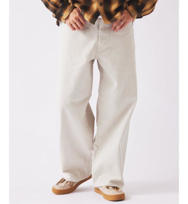 JOURNAL STANDARD relume「クラフトデニム 13.5oz ワイド ストレート デニム」|デニム|