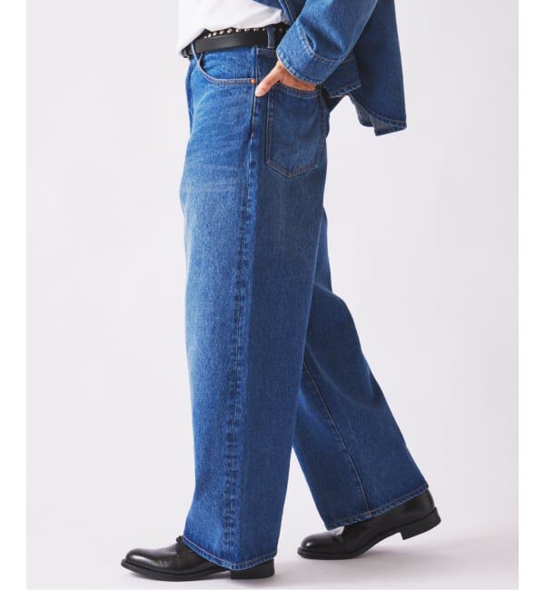 JOURNAL STANDARD relume「クラフトデニム 13.5oz ワイド ストレート デニム」|デニム|