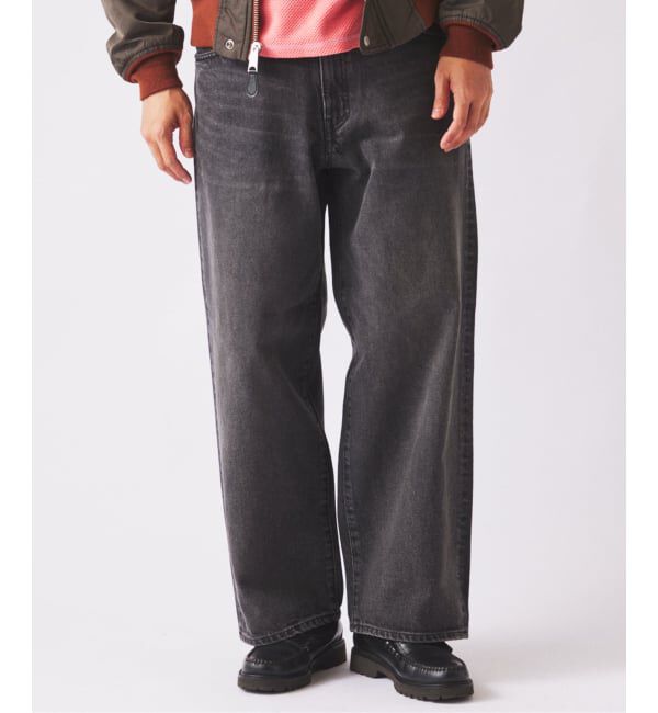 JOURNAL STANDARD relume「クラフトデニム 13.5oz ワイド ストレート デニム」|デニム|