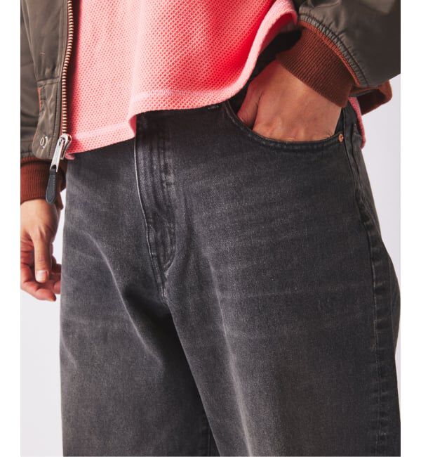 JOURNAL STANDARD relume「クラフトデニム 13.5oz ワイド ストレート デニム」|デニム|
