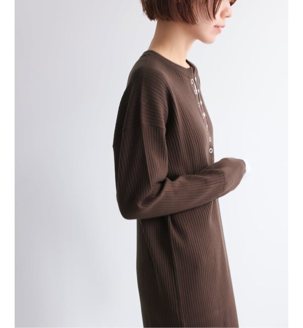 JOURNAL STANDARD relume「《WEB限定追加》【MULTI FUNC+】ヘンリーネックニットワンピース」|ワンピース|