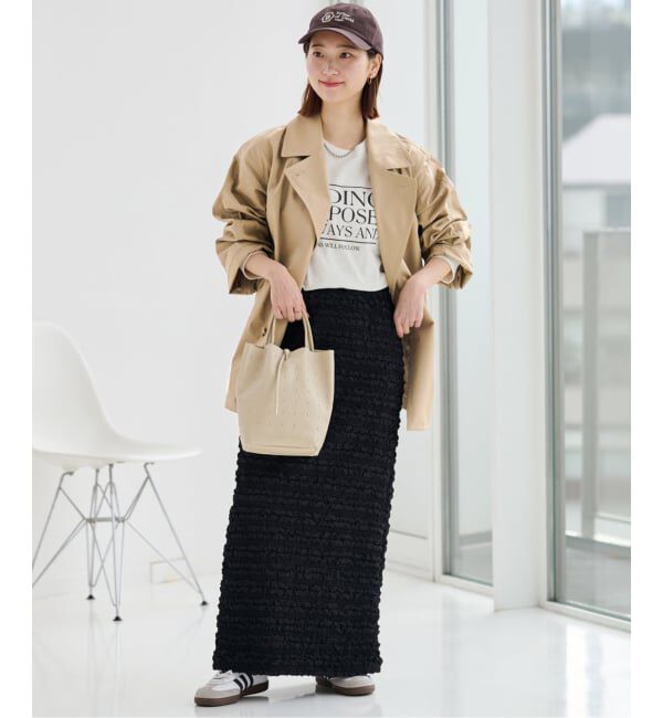 JOURNAL STANDARD relume「《追加 / 手洗い可》ハーフトレンチコート」|トレンチコート|