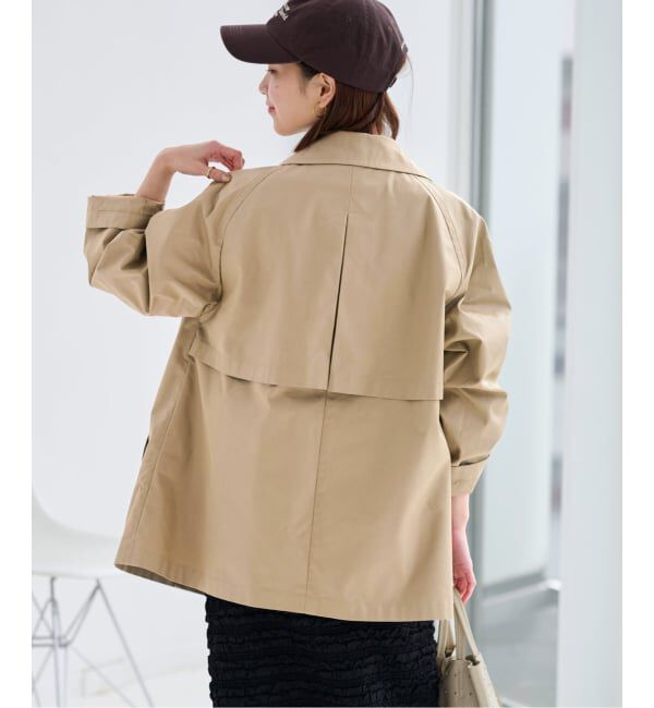 JOURNAL STANDARD relume「《追加 / 手洗い可》ハーフトレンチコート」|トレンチコート|