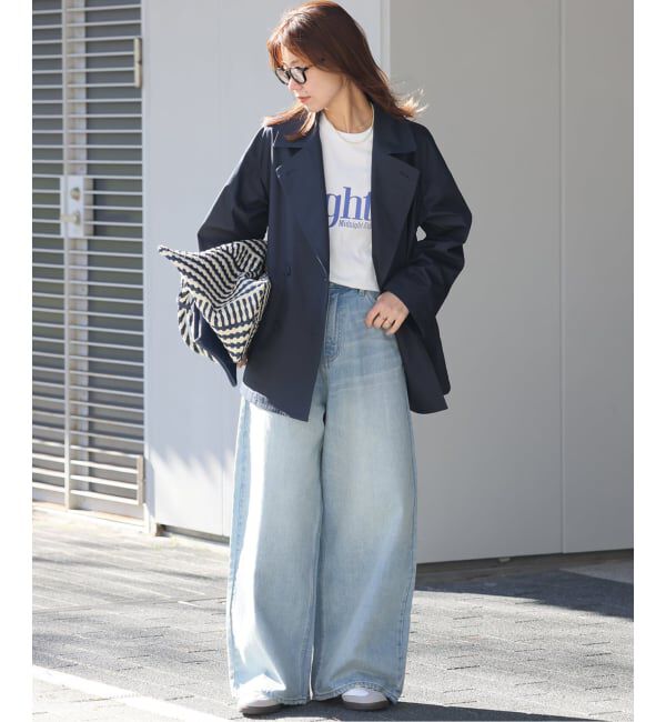 JOURNAL STANDARD relume「《追加 / 手洗い可》ハーフトレンチコート」|トレンチコート|