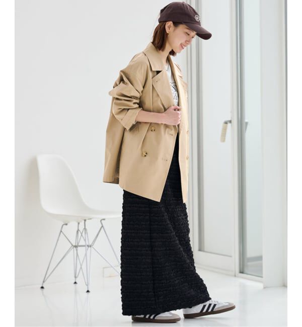 JOURNAL STANDARD relume「《追加 / 手洗い可》ハーフトレンチコート」|トレンチコート|