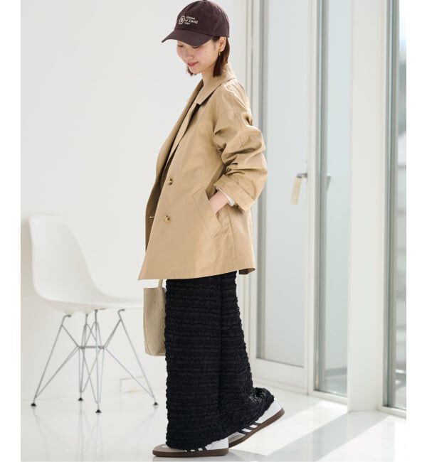 JOURNAL STANDARD relume「《追加 / 手洗い可》ハーフトレンチコート」|トレンチコート|