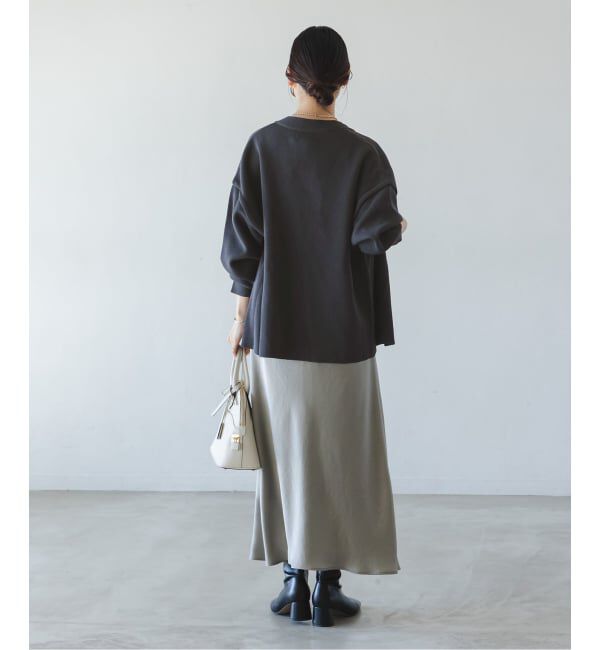 NOBLE「ファインハニカムVネックカーディガン」|カーディガン|