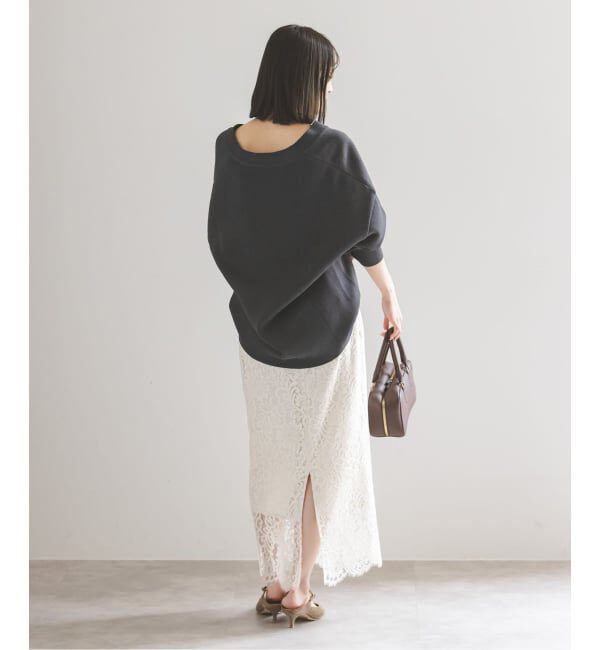 NOBLE「ファインハニカムVネックカーディガン」|カーディガン|