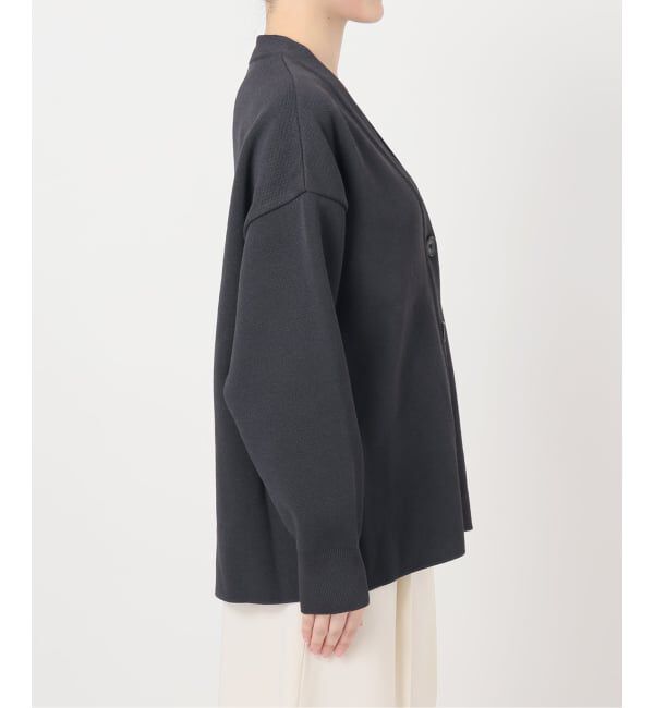 NOBLE「ファインハニカムVネックカーディガン」|カーディガン|