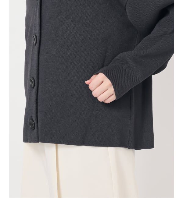 NOBLE「ファインハニカムVネックカーディガン」|カーディガン|