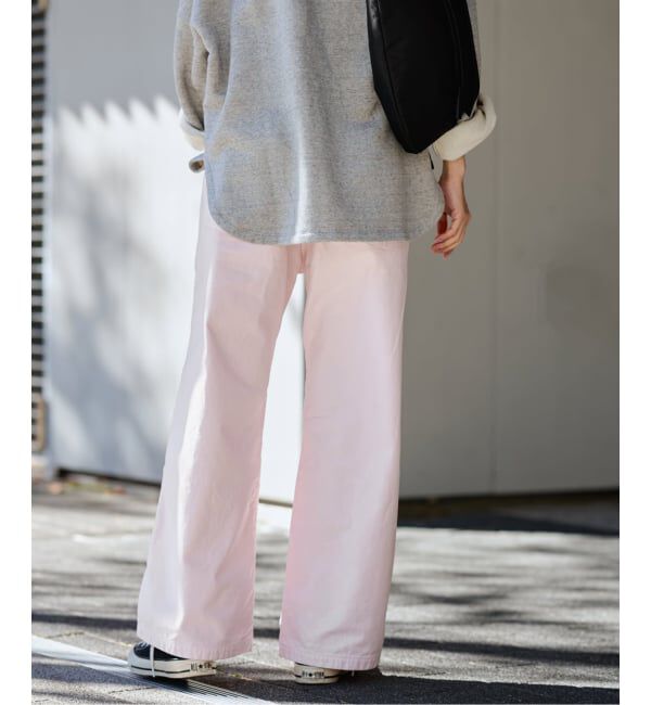 FRAMeWORK「ライトミリタリースラブベイカーパンツ」|カーゴ|