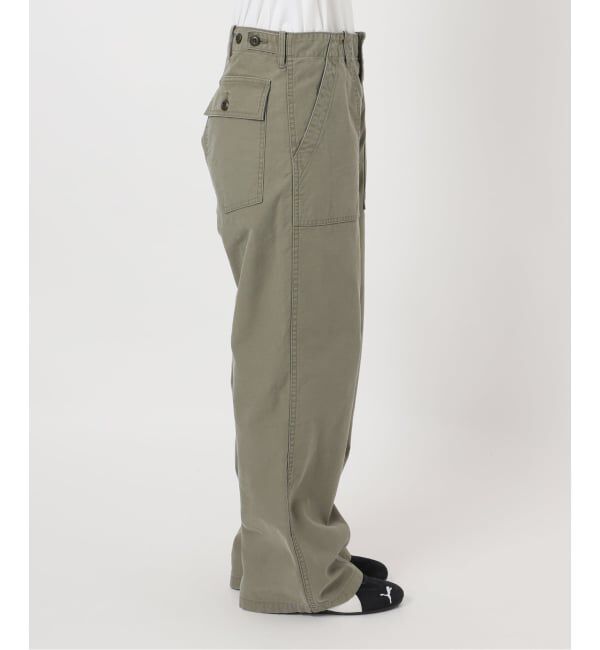 FRAMeWORK「ライトミリタリースラブベイカーパンツ」|カーゴ|
