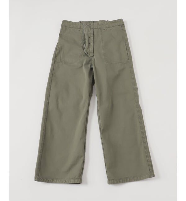 FRAMeWORK「ライトミリタリースラブベイカーパンツ」|カーゴ|