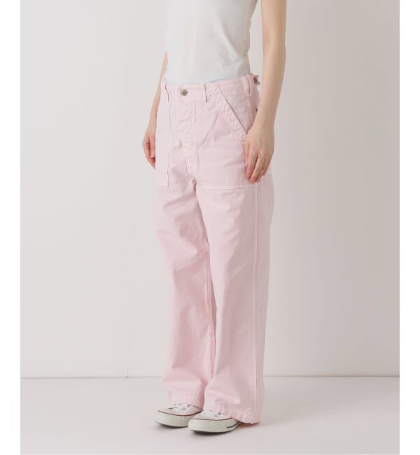 FRAMeWORK「ライトミリタリースラブベイカーパンツ」|カーゴ|