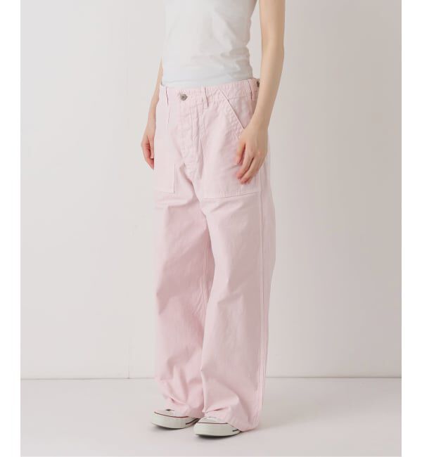 FRAMeWORK「ライトミリタリースラブベイカーパンツ」|カーゴ|