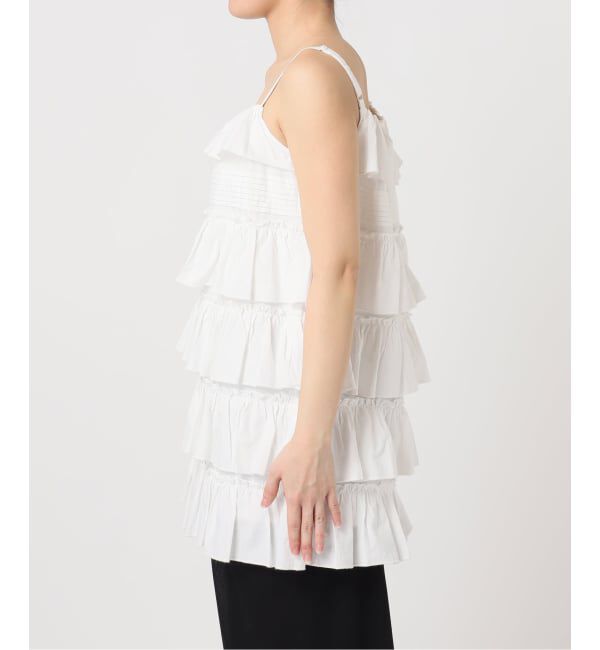 U by SPICK&SPAN「《予約》ギャザーボリュームミニワンピース」|ワンピース|