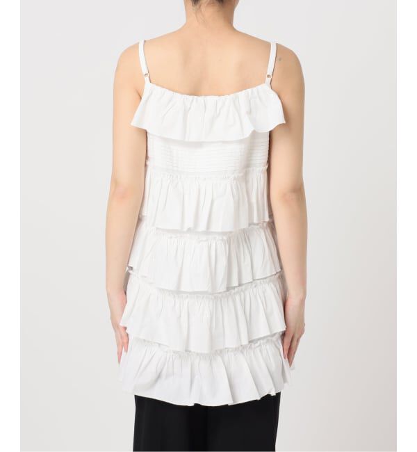 U by SPICK&SPAN「《予約》ギャザーボリュームミニワンピース」|ワンピース|