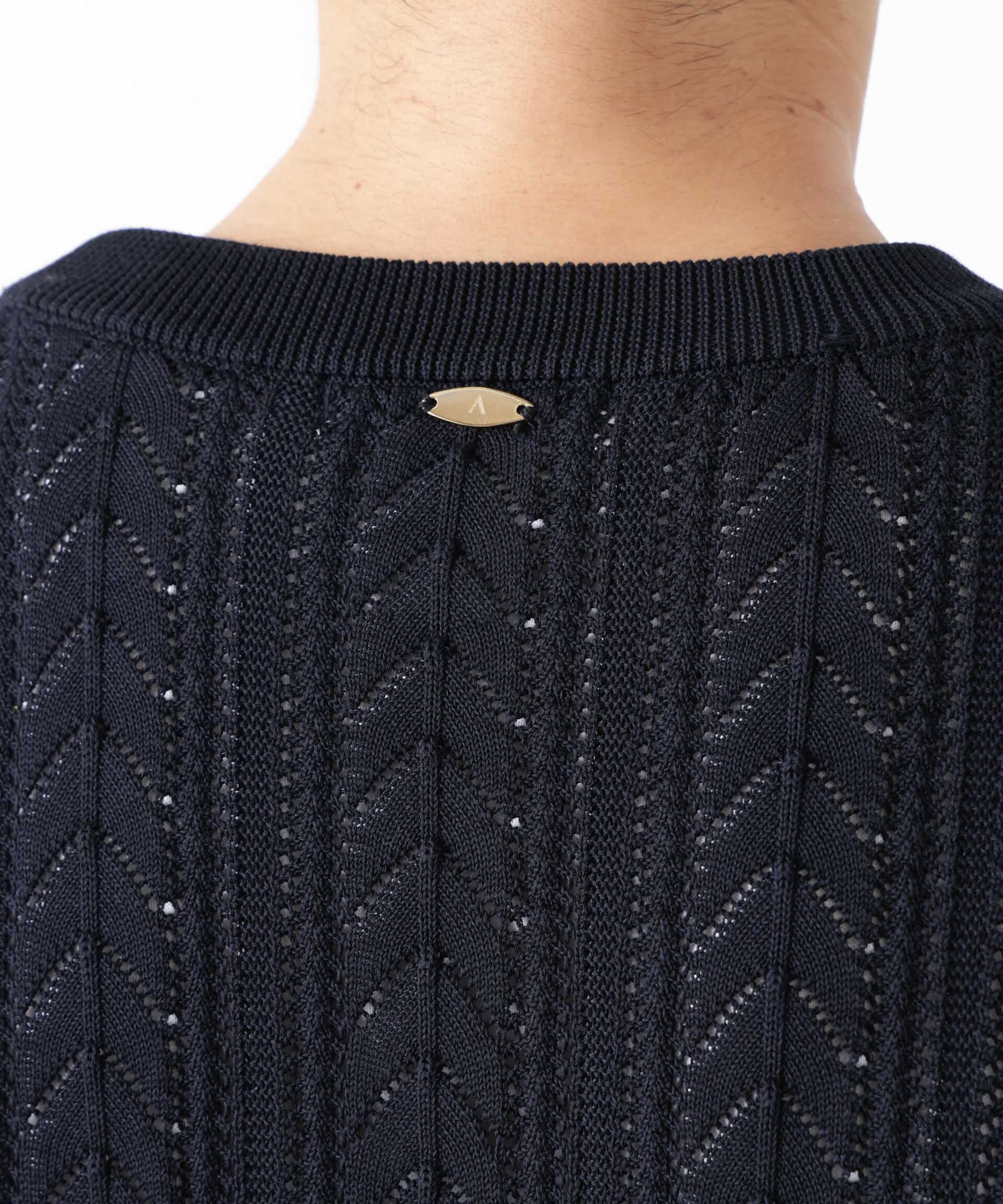 nano･universe「｢ASSEMBLANC｣コードヤーンシアーケーブルニット」|ニット・セーター|