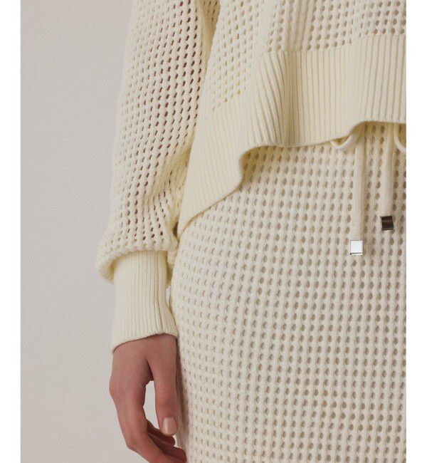 Diagram「メッシュVネックニットトップ」|ニット・セーター|