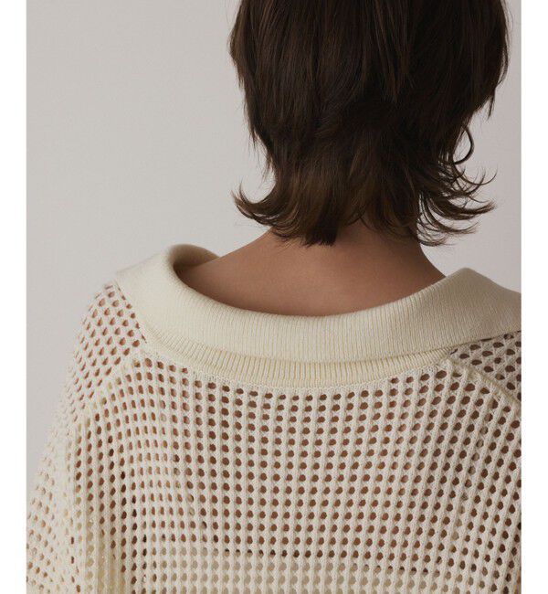 Diagram「メッシュVネックニットトップ」|ニット・セーター|