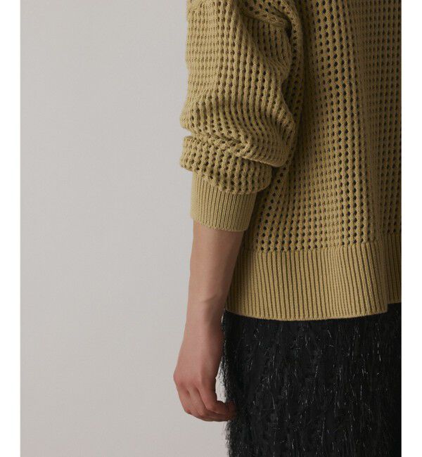 Diagram「メッシュVネックニットトップ」|ニット・セーター|