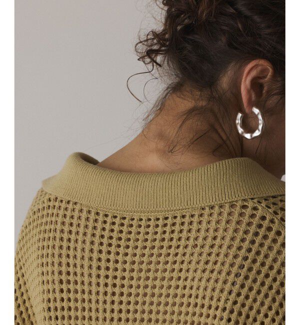 Diagram「メッシュVネックニットトップ」|ニット・セーター|