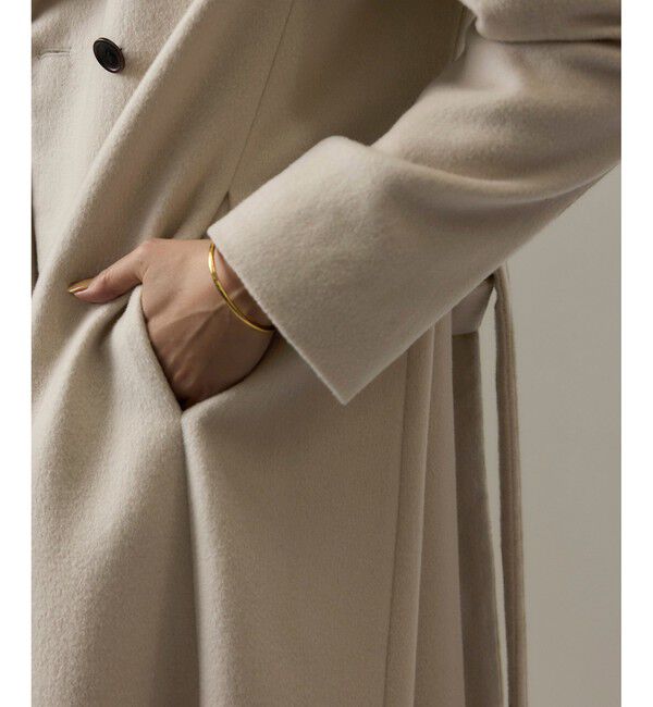 ROPE「プレミアムカシミヤ ロングコート【Sサイズフェア対象】」|ステンカラーコート|