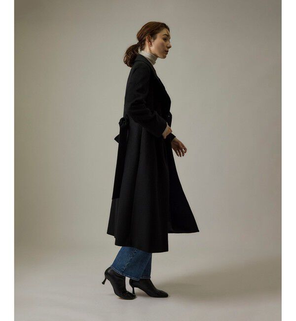 ROPE「プレミアムカシミヤ ロングコート【Sサイズフェア対象】」|ステンカラーコート|