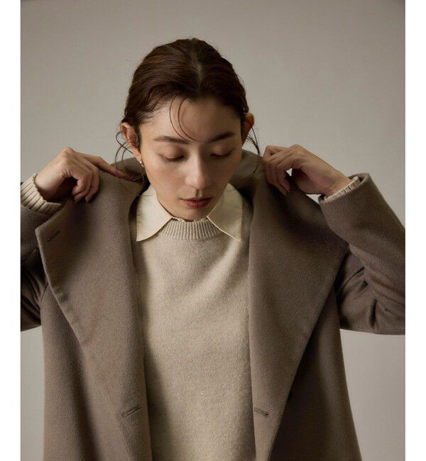 ROPE「プレミアムカシミヤ ロングコート【Sサイズフェア対象】」|ステンカラーコート|