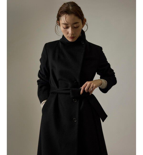 ROPE「プレミアムカシミヤ ロングコート【Sサイズフェア対象】」|ステンカラーコート|