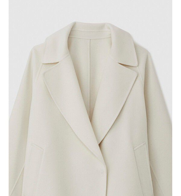 ROPE「ラムウールリバーミドルコート【Sサイズフェア対象】」|ピーコート|