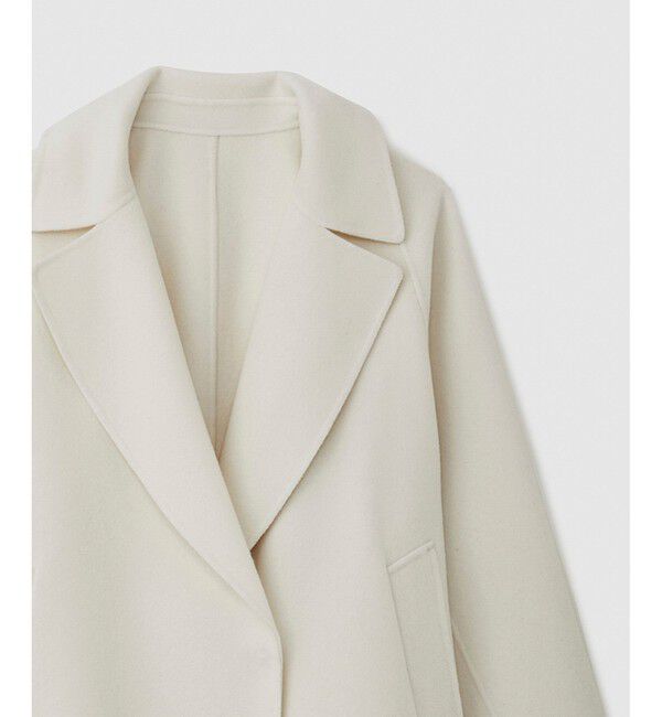 ROPE「ラムウールリバーミドルコート【Sサイズフェア対象】」|ピーコート|