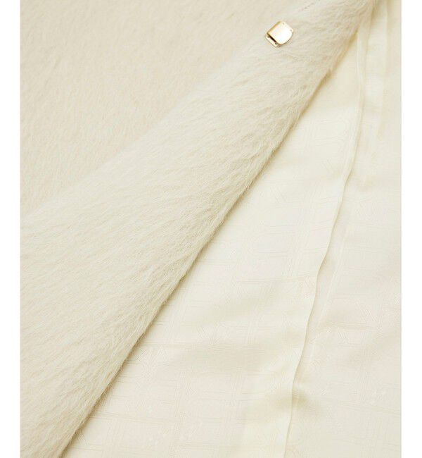 E'POR「スーリーアルパカシャギーハーフコート」|その他|