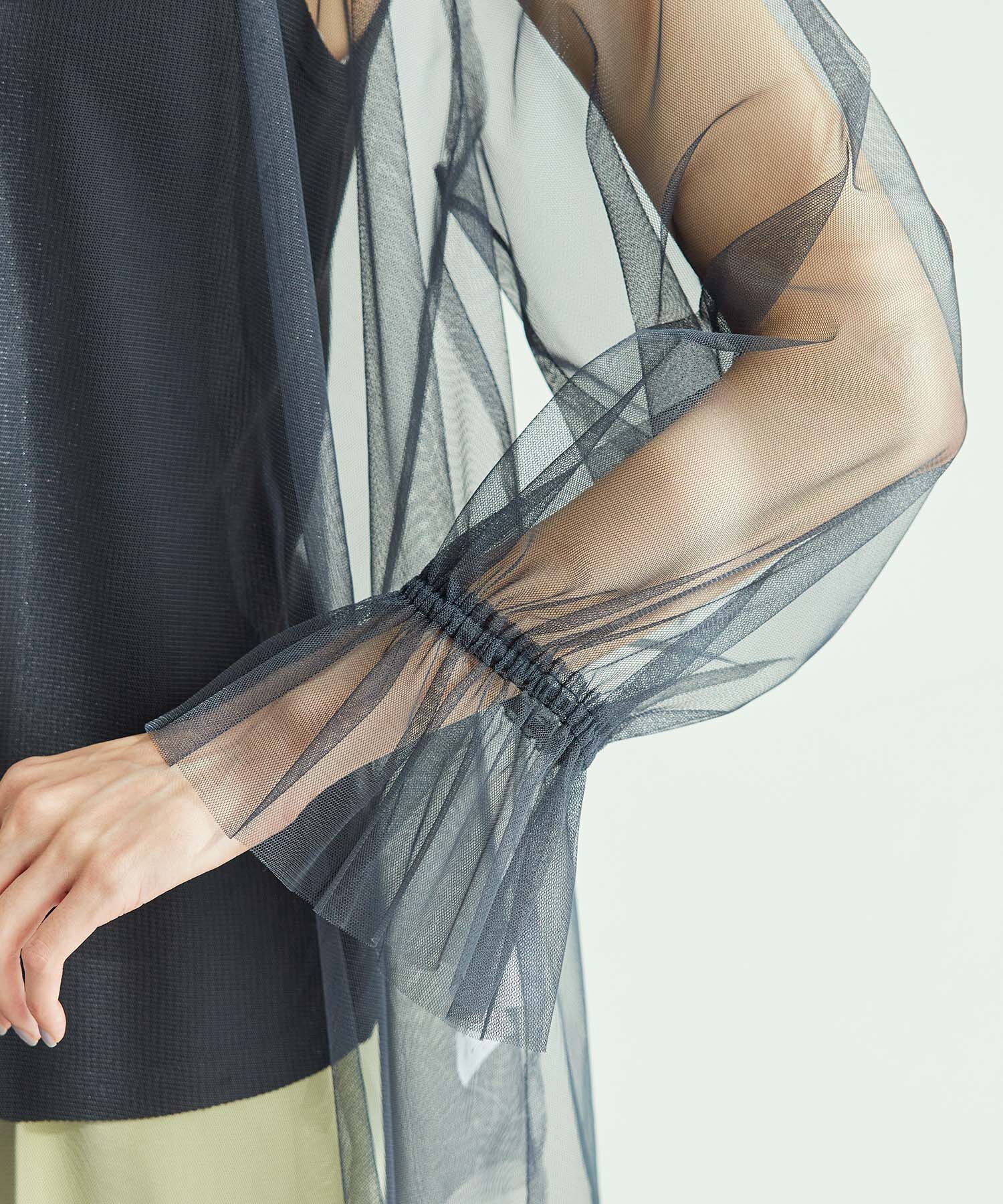 Rope&rsquo;Picnic「チュールトップス」|シャツ・ブラウス|