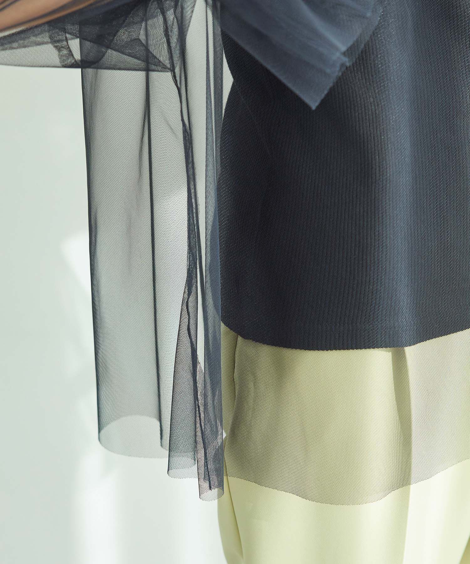 Rope&rsquo;Picnic「チュールトップス」|シャツ・ブラウス|