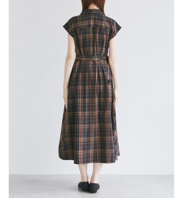 Rope&rsquo;Picnic「ウエストタックチェックアソートワンピース」|ワンピース|