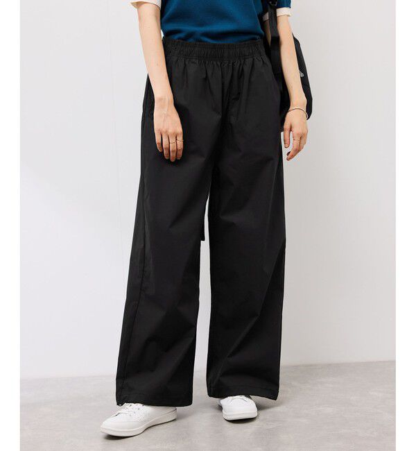 Rope&rsquo;Picnic「【Dickies】コットンダンプドロストリラックスパンツ」|チノ|ブラック(01)