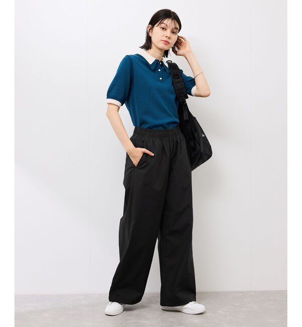 Rope&rsquo;Picnic「【Dickies】コットンダンプドロストリラックスパンツ」|チノ|