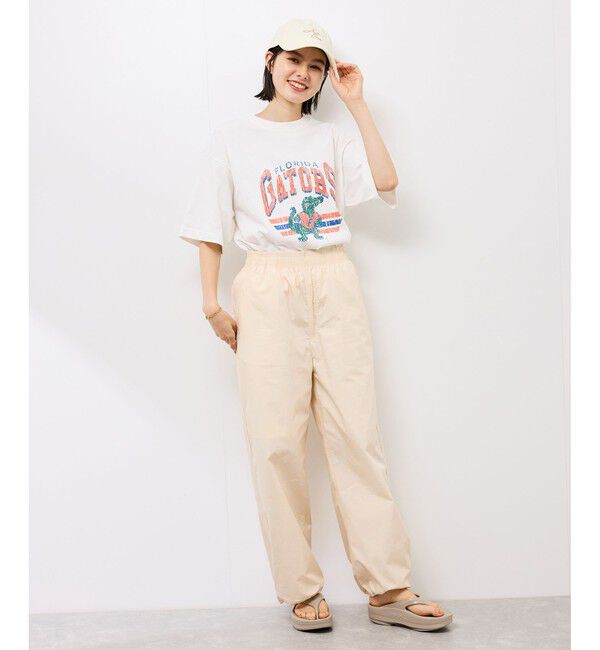 Rope&rsquo;Picnic「【Dickies】コットンダンプドロストリラックスパンツ」|チノ|