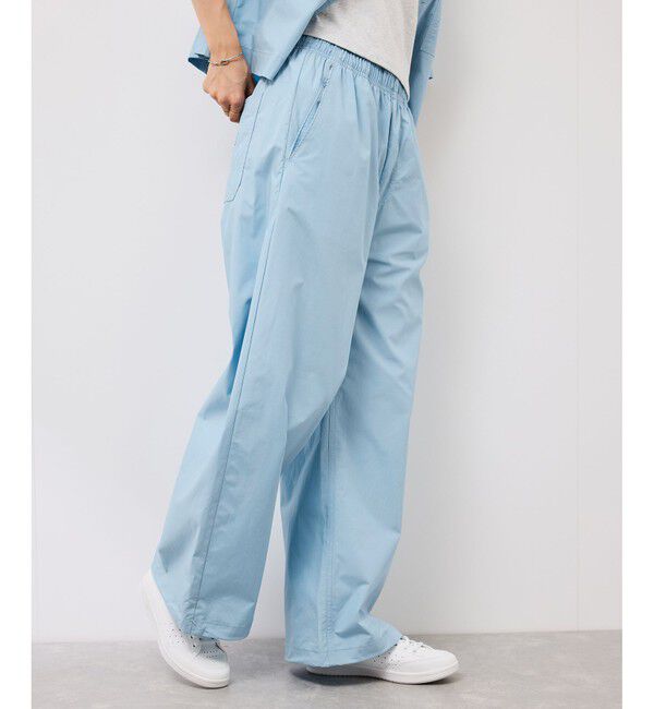 Rope&rsquo;Picnic「【Dickies】コットンダンプドロストリラックスパンツ」|チノ|