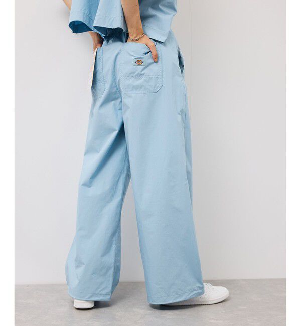 Rope&rsquo;Picnic「【Dickies】コットンダンプドロストリラックスパンツ」|チノ|