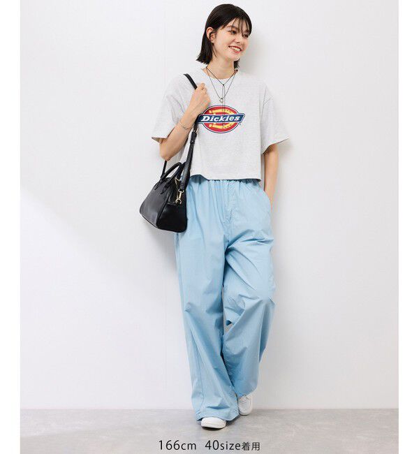 Rope&rsquo;Picnic「【Dickies】コットンダンプドロストリラックスパンツ」|チノ|