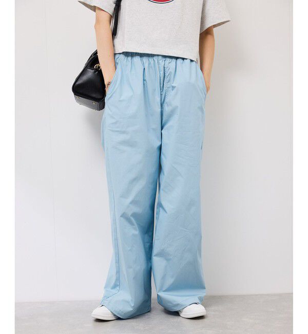 Rope&rsquo;Picnic「【Dickies】コットンダンプドロストリラックスパンツ」|チノ|