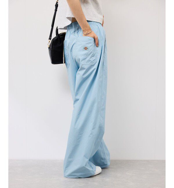 Rope&rsquo;Picnic「【Dickies】コットンダンプドロストリラックスパンツ」|チノ|