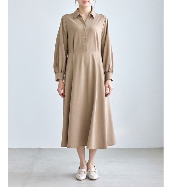 Rope&rsquo;Picnic「リボンシャツワンピース」|ワンピース|