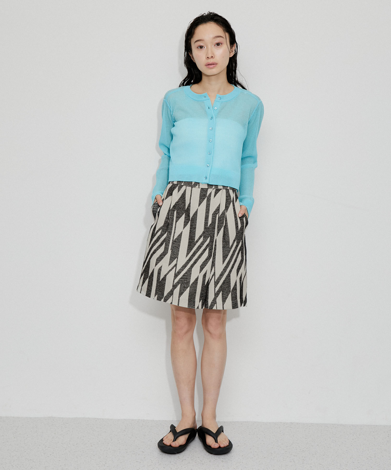 ADAM ET ROPE'「ジャガードハーフパンツ」|その他|