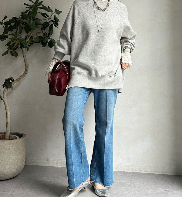  「レースフレアブラウス」|シャツ・ブラウス|